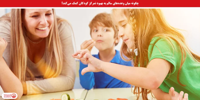 چگونه میان وعده‌های سالم به بهبود تمرکز کودکان کمک می‌کند؟