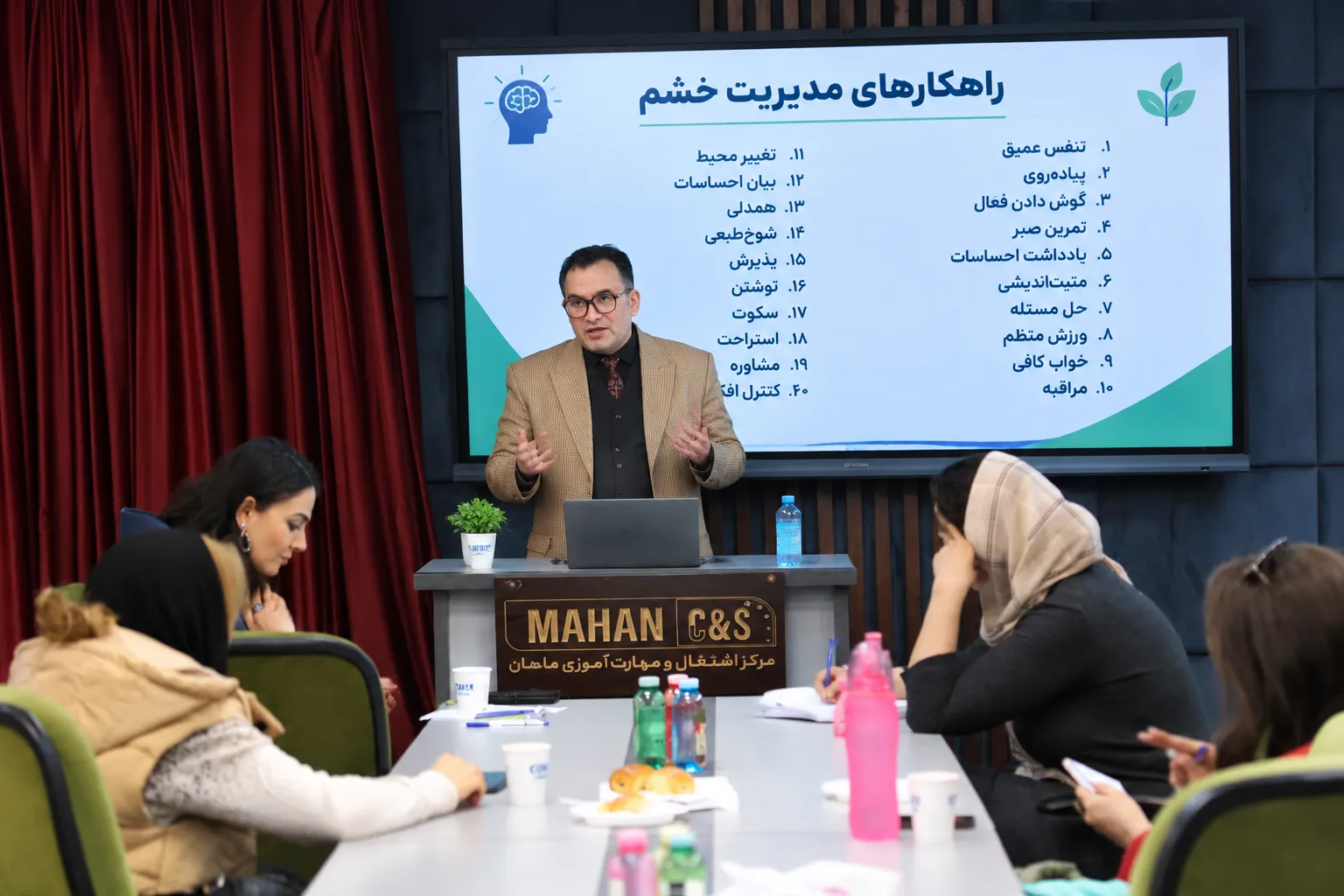 راهکارهای مدیریت خشم